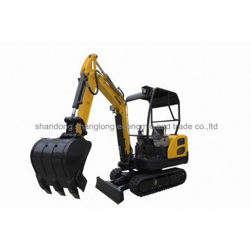 1800kg Mini 0.1m3 Pequeña Excavadora con Breaker